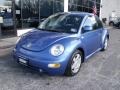2000 Techno Blue Metallic Volkswagen New Beetle GLS Coupe  photo #3