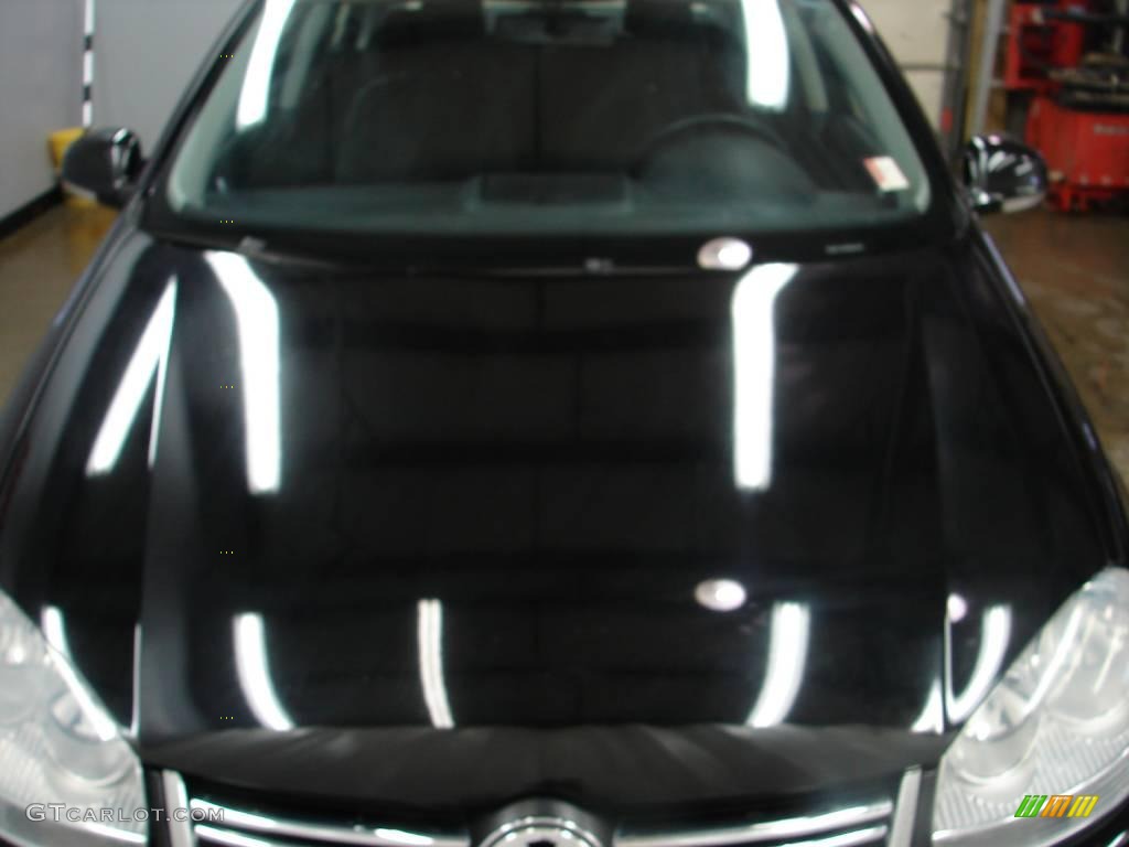 2006 Jetta Value Edition Sedan - Black / Anthracite Black photo #17