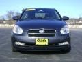 2007 Charcoal Gray Hyundai Accent SE Coupe  photo #2