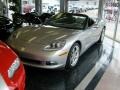 2006 Machine Silver Metallic Chevrolet Corvette Convertible  photo #2