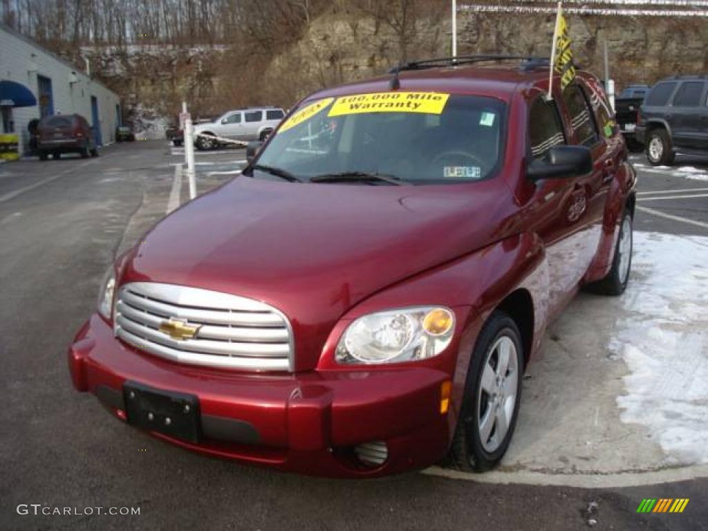 2008 HHR LS - Victory Red / Ebony Black photo #8