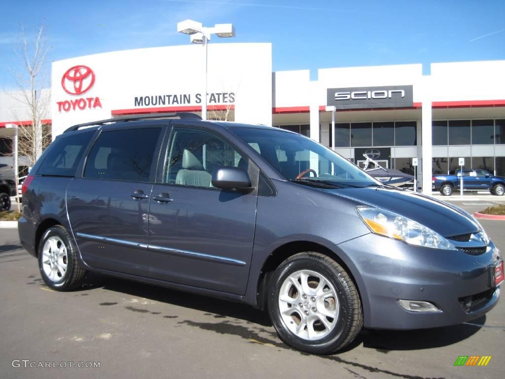 2006 Sienna Limited - Slate Metallic / Stone Gray photo #1