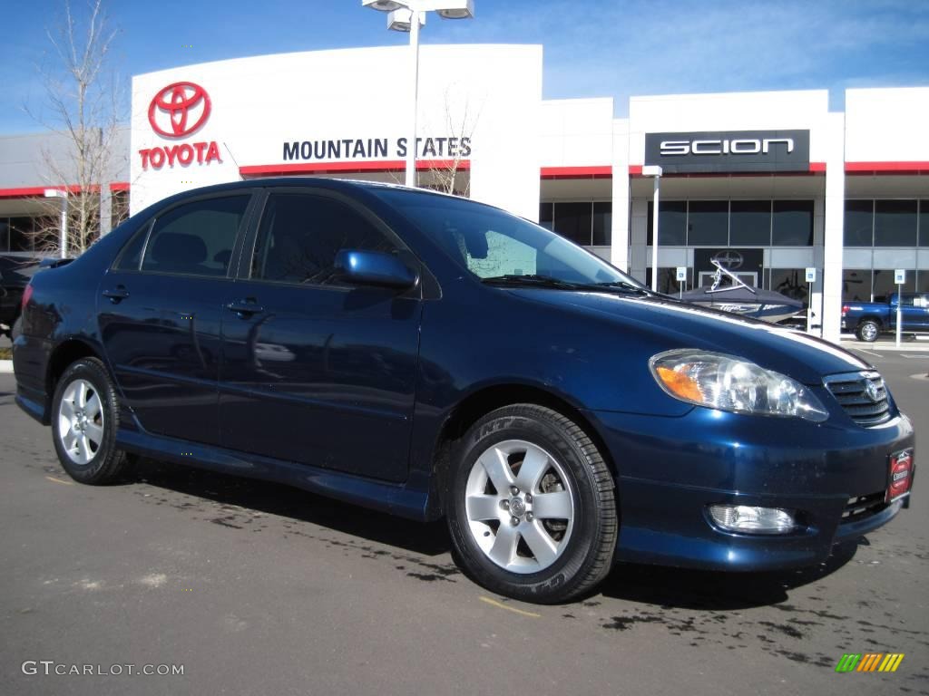 2006 Corolla S - Indigo Ink Pearl / Dark Charcoal photo #1