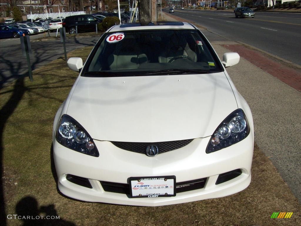 2006 RSX Type S Sports Coupe - Premium White Pearl / Titanium photo #3