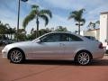 2007 Iridium Silver Metallic Mercedes-Benz CLK 350 Coupe  photo #7