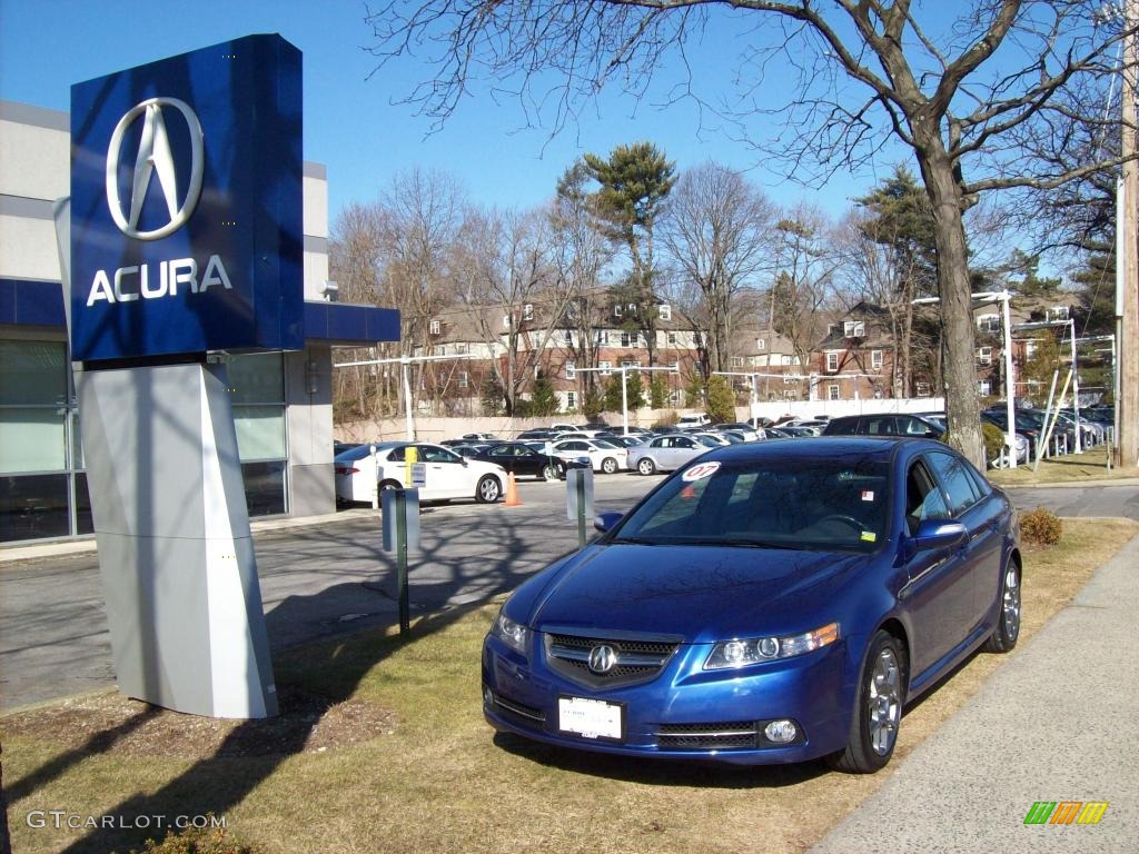 2007 TL 3.5 Type-S - Kinetic Blue Pearl / Ebony/Silver photo #1