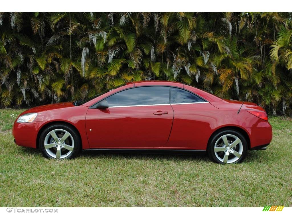 2007 G6 GT Convertible - Crimson Red / Light Taupe photo #10