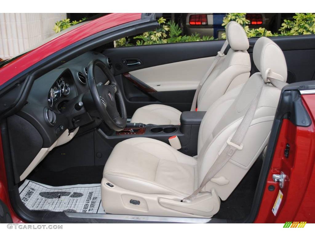 2007 G6 GT Convertible - Crimson Red / Light Taupe photo #16