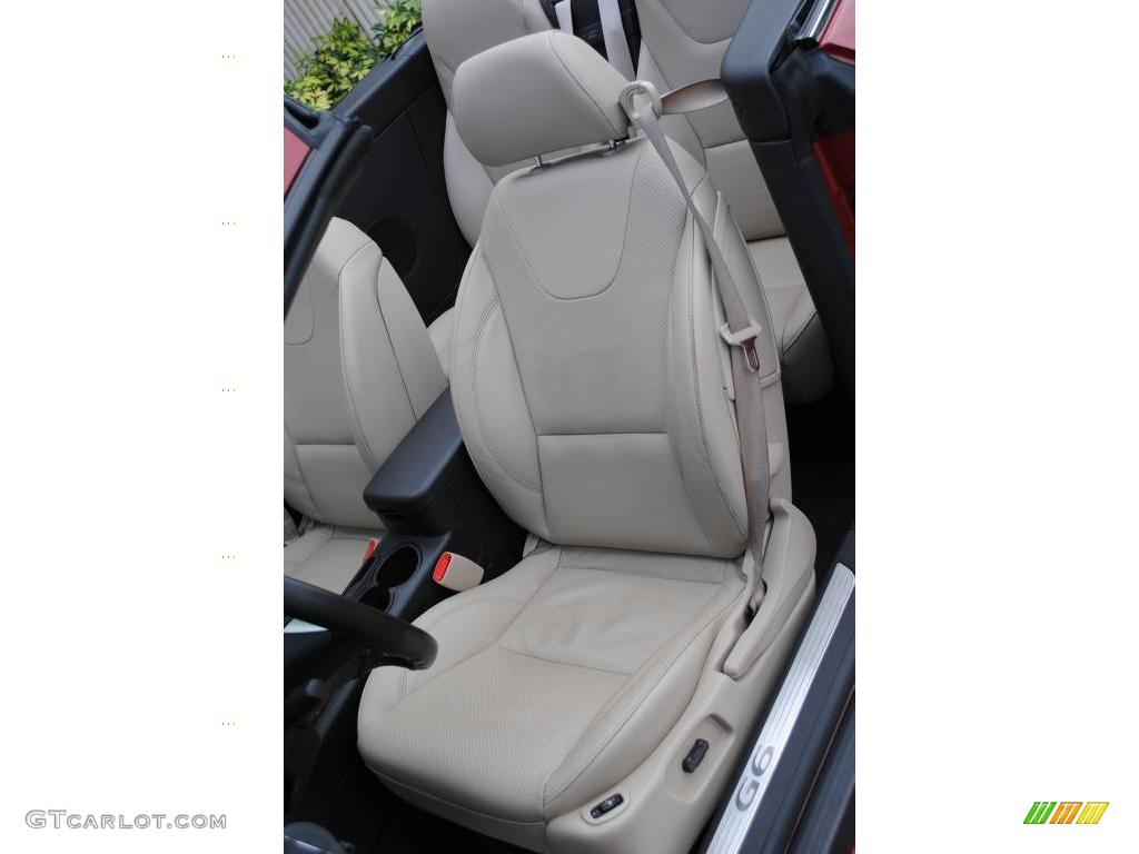 2007 G6 GT Convertible - Crimson Red / Light Taupe photo #17