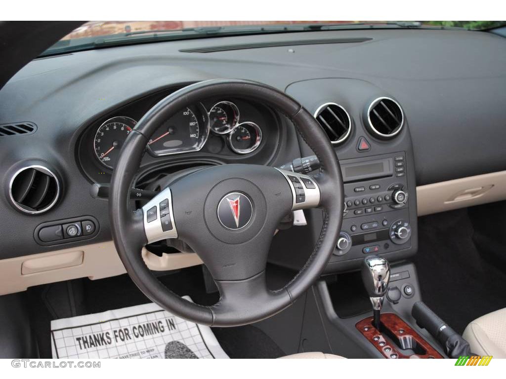 2007 G6 GT Convertible - Crimson Red / Light Taupe photo #22