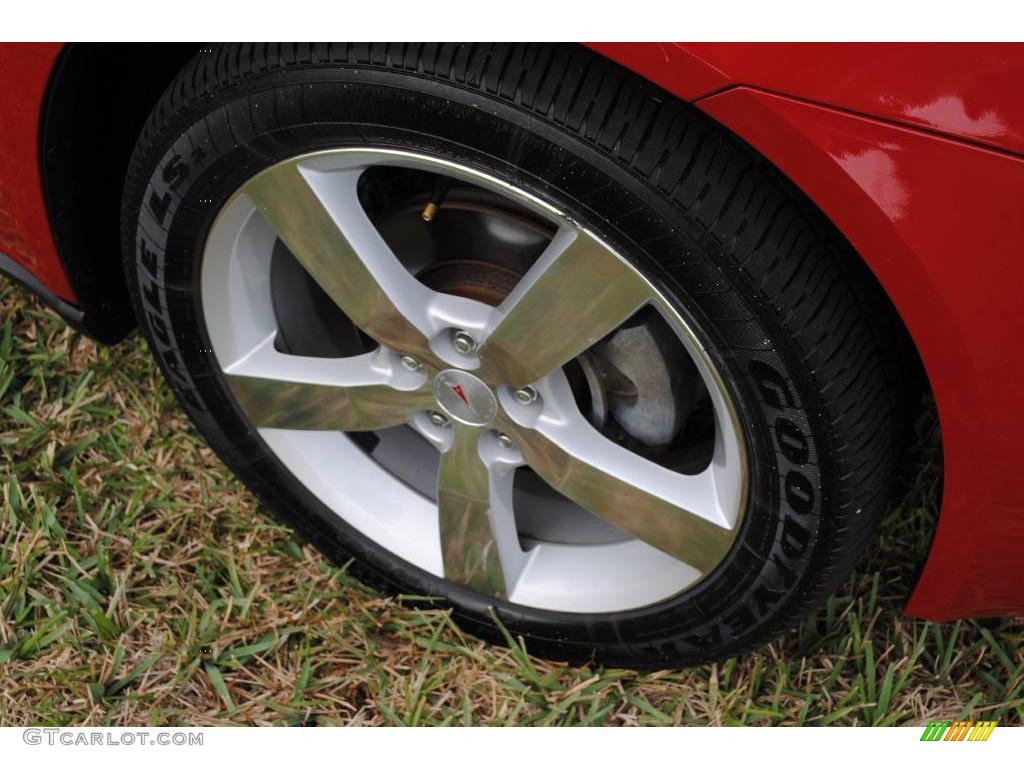 2007 G6 GT Convertible - Crimson Red / Light Taupe photo #34
