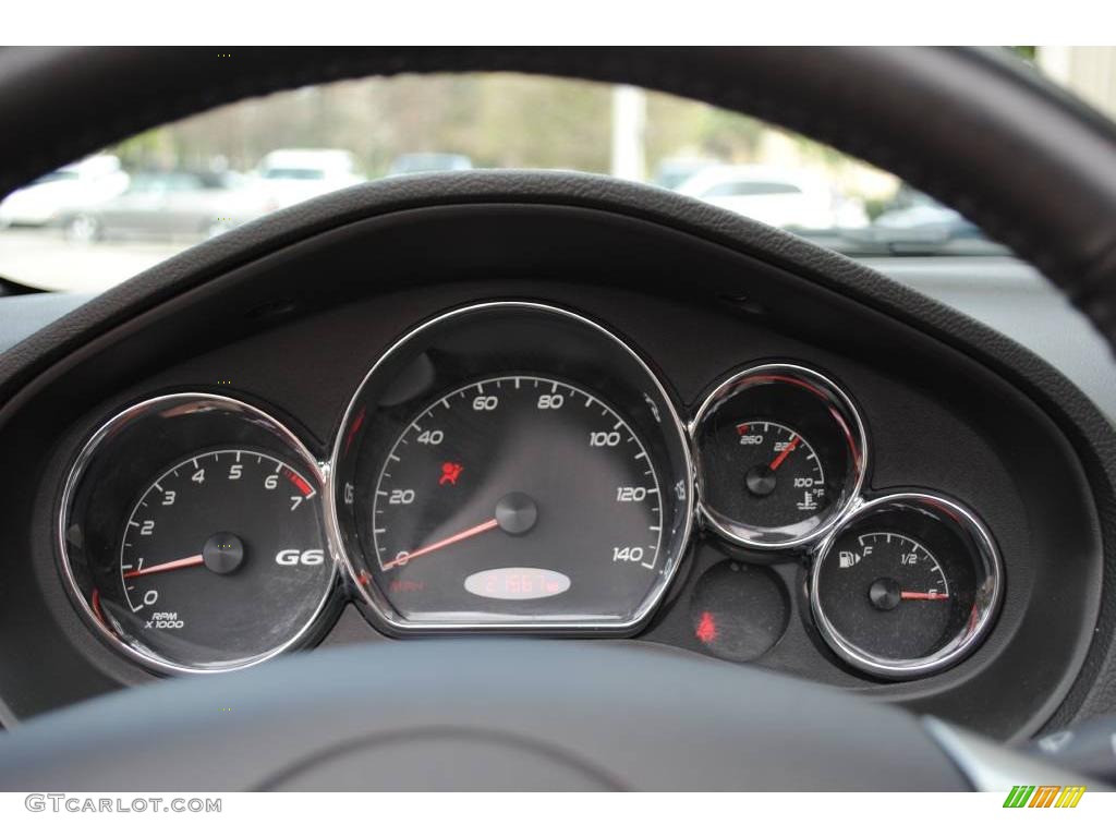 2007 G6 GT Convertible - Crimson Red / Light Taupe photo #39