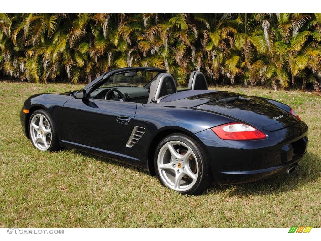 2006 Boxster  - Cobalt Blue Metallic / Stone Grey photo #6