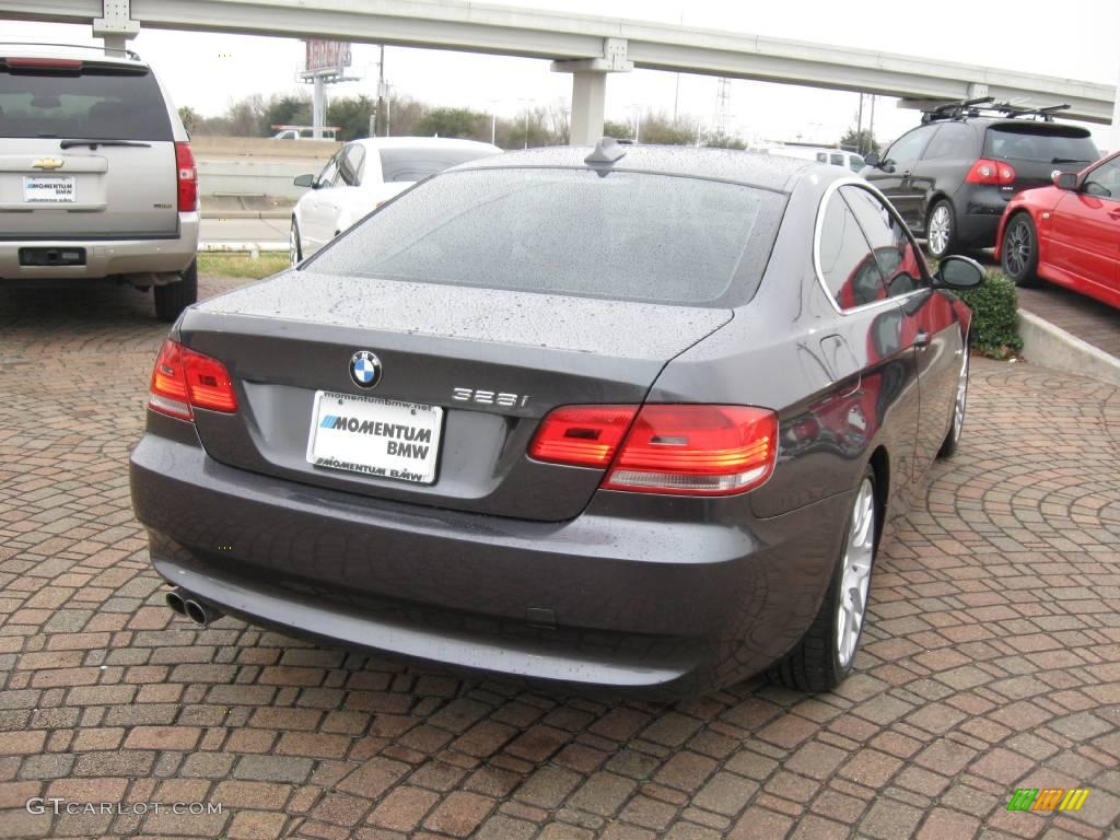 2008 3 Series 328i Coupe - Sparkling Graphite Metallic / Gray photo #7