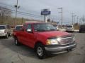 2002 Bright Red Ford F150 XL SuperCab  photo #1