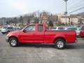 2002 Bright Red Ford F150 XL SuperCab  photo #6