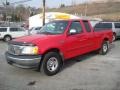 2002 Bright Red Ford F150 XL SuperCab  photo #7