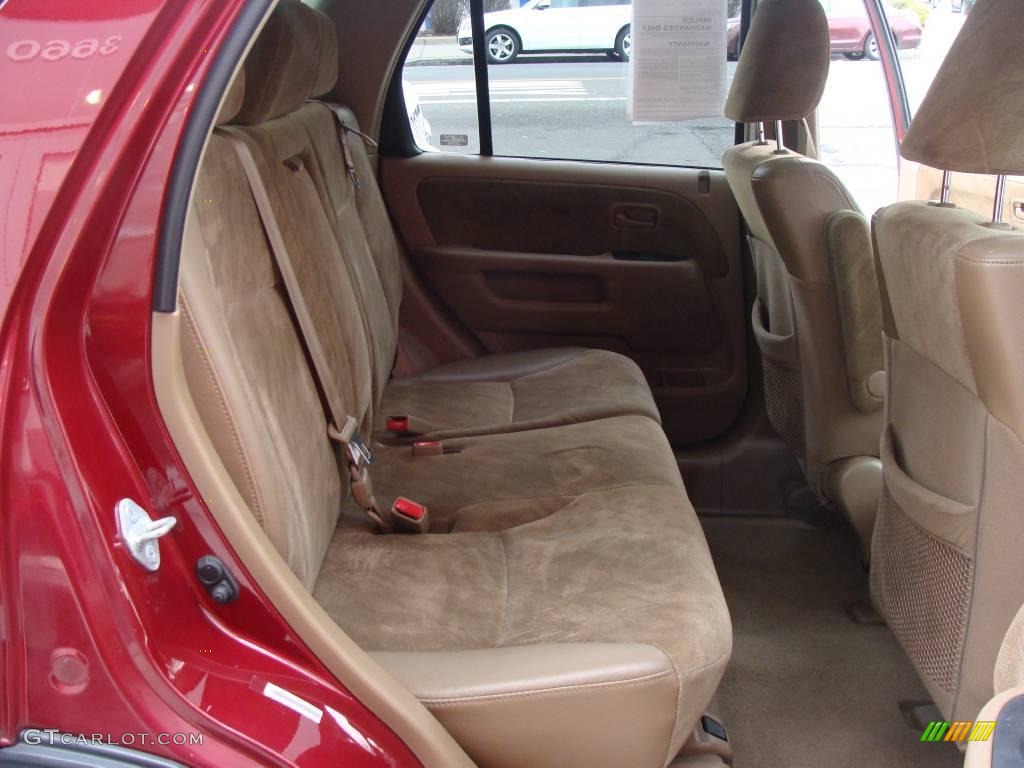 2004 CR-V EX 4WD - Chianti Red Pearl / Saddle photo #15