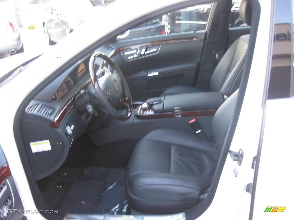 2007 S 550 Sedan - Alabaster White / Black photo #19