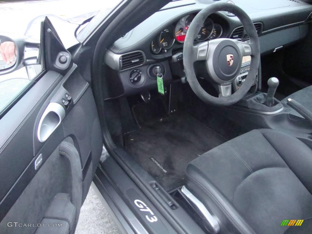 2007 911 GT3 - Meteor Grey Metallic / Black w/Alcantara photo #12
