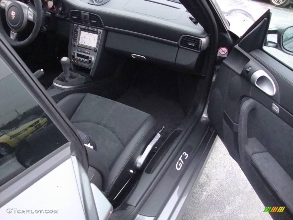 2007 911 GT3 - Meteor Grey Metallic / Black w/Alcantara photo #17