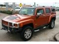 2007 Desert Orange Metallic Hummer H3   photo #3