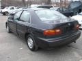 1992 Flint Black Metallic Honda Civic LX Sedan  photo #7