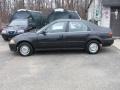Flint Black Metallic - Civic LX Sedan Photo No. 8