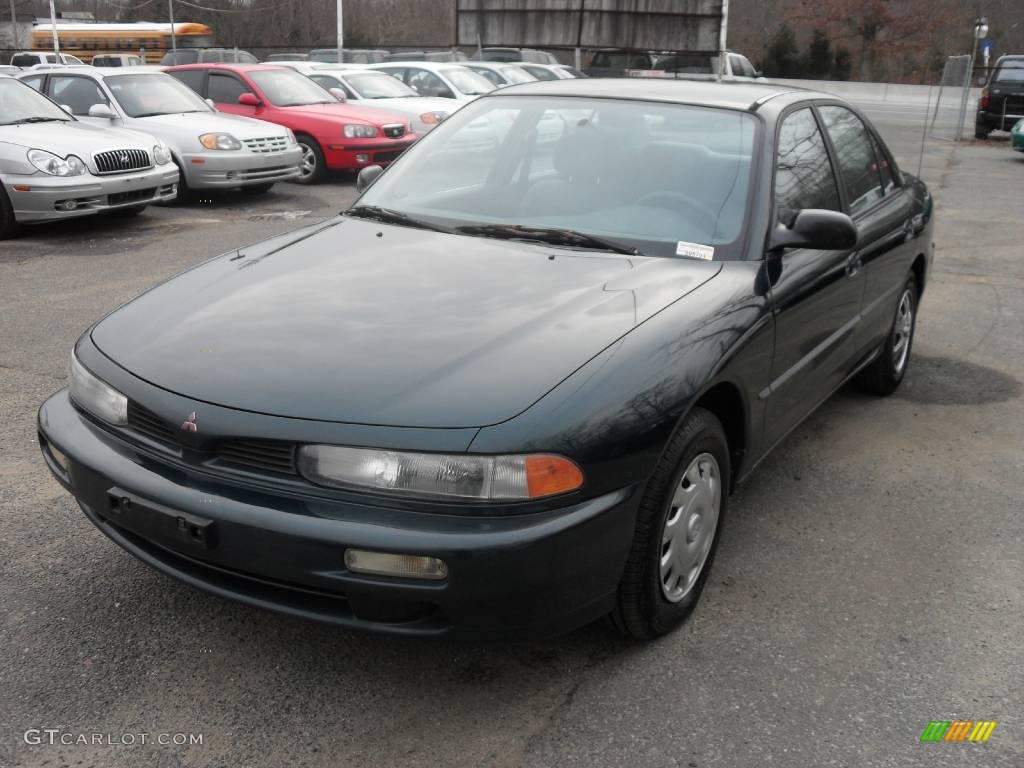 1995 Galant S - Everett Green Metallic / Gray photo #2