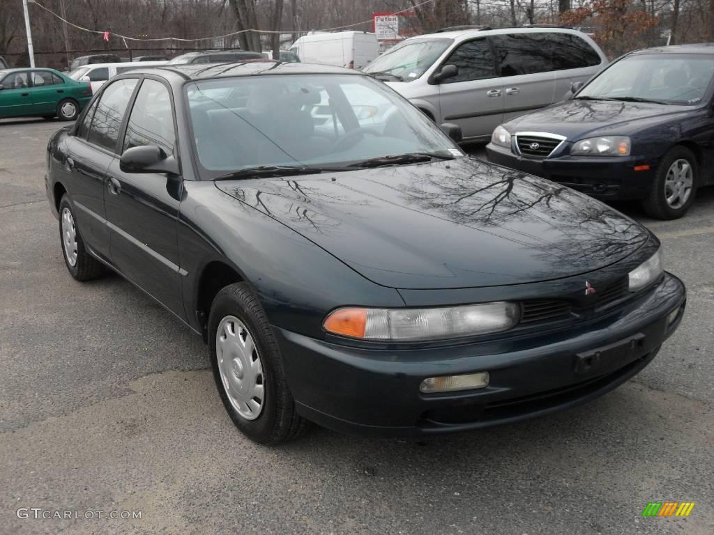 1995 Galant S - Everett Green Metallic / Gray photo #3