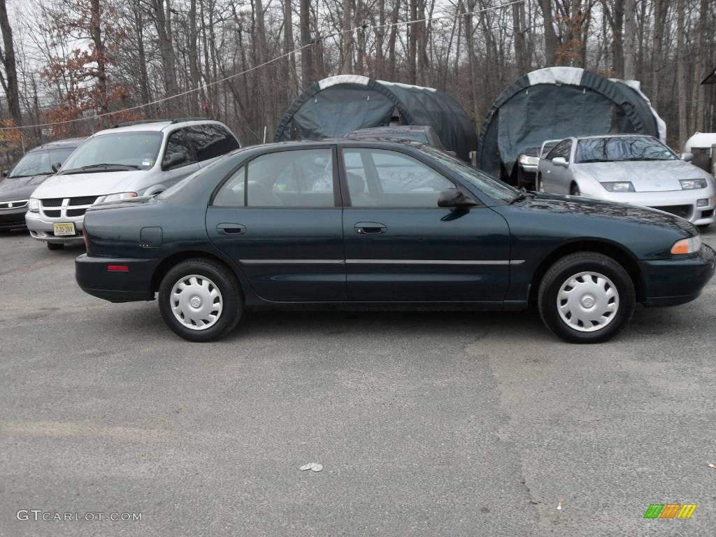 1995 Galant S - Everett Green Metallic / Gray photo #4