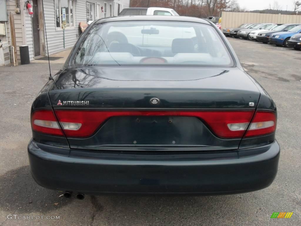 1995 Galant S - Everett Green Metallic / Gray photo #6