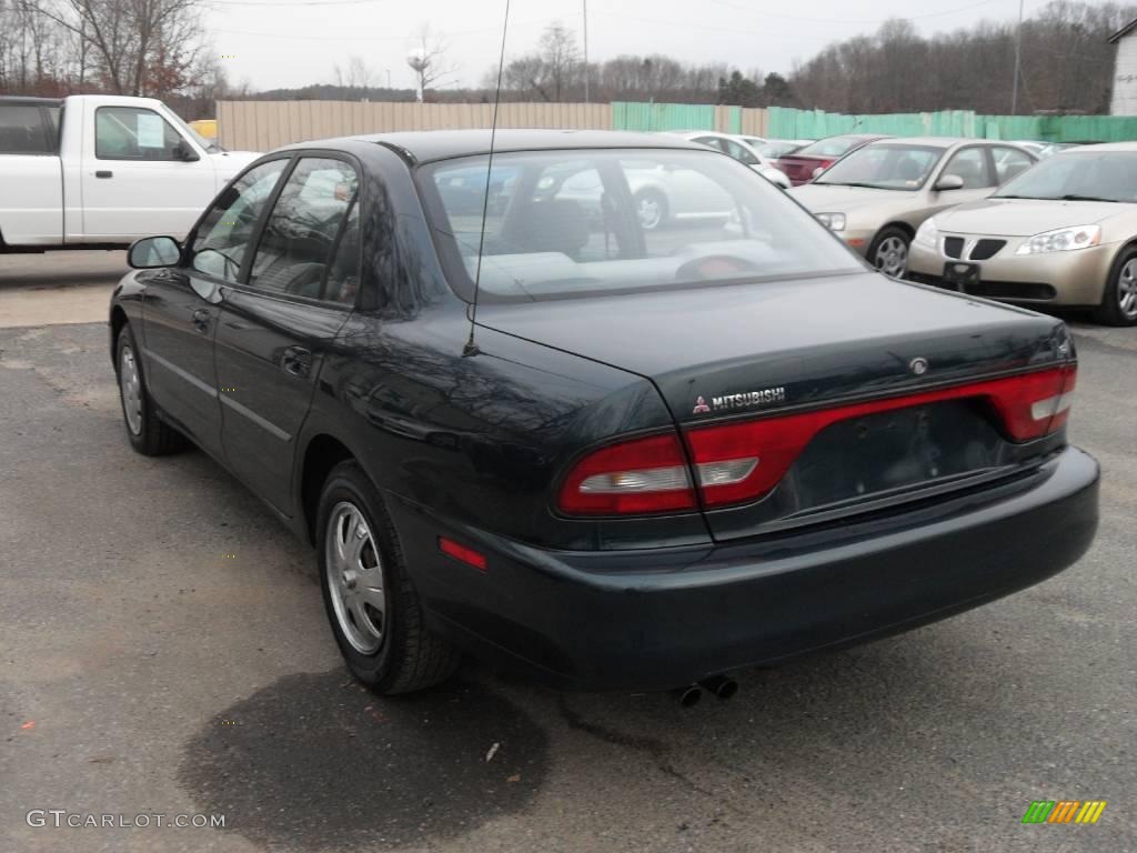 1995 Galant S - Everett Green Metallic / Gray photo #7