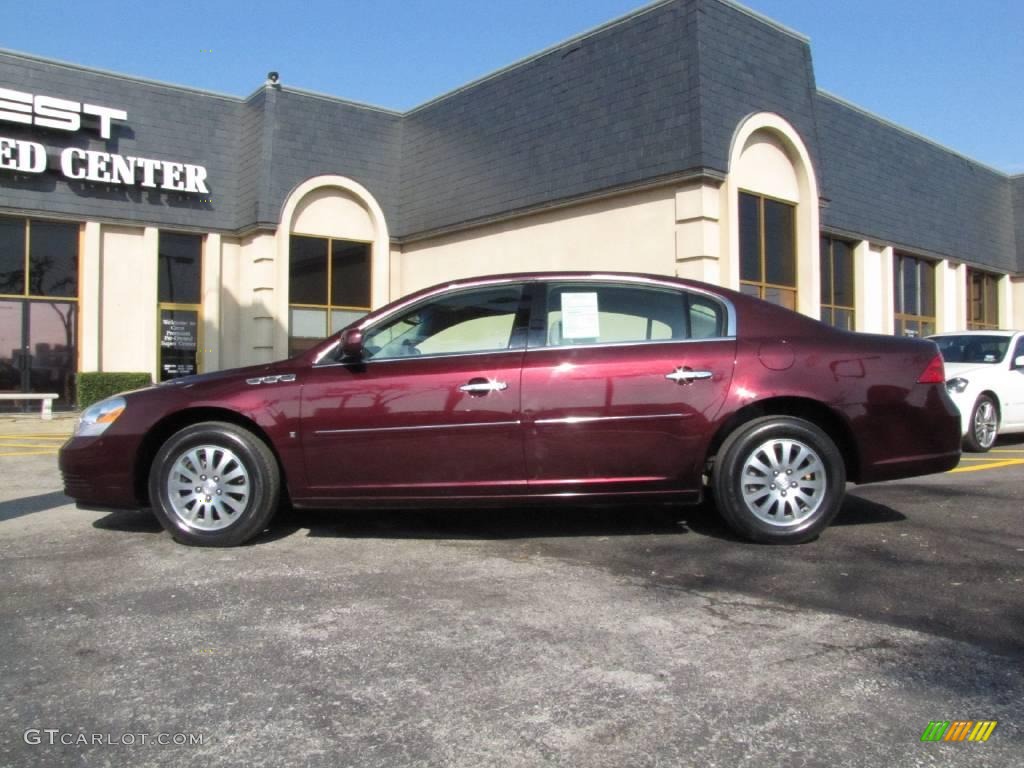 2007 Lucerne CX - Dark Garnet Red Metallic / Titanium Gray photo #4