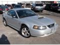 2001 Silver Metallic Ford Mustang GT Coupe  photo #3