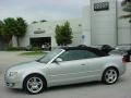 2007 Light Silver Metallic Audi A4 2.0T quattro Cabriolet  photo #2