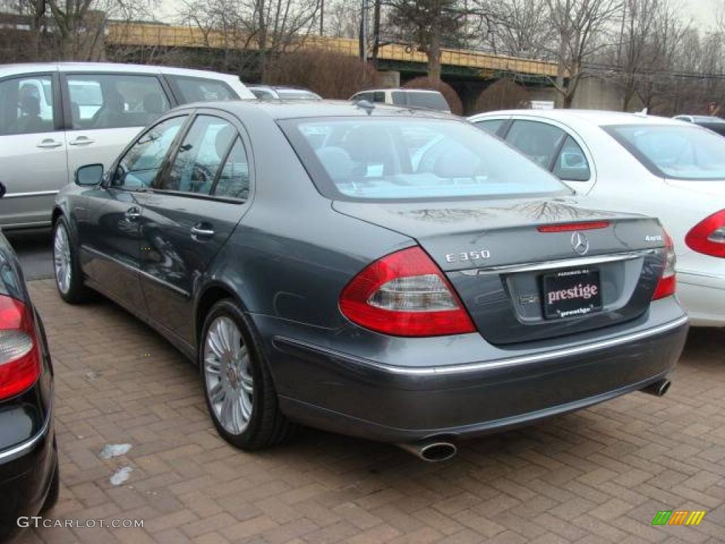 2008 E 350 4Matic Sedan - Flint Grey Metallic / Cashmere photo #5