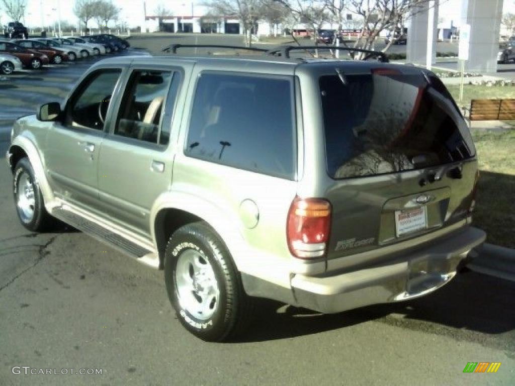 1999 Explorer Eddie Bauer 4x4 - Spruce Green Metallic / Medium Prairie Tan photo #17
