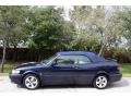 2001 Midnight Blue Saab 9-3 SE Convertible  photo #4