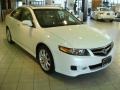 2007 Premium White Pearl Acura TSX Sedan  photo #8