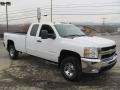 Summit White - Silverado 3500HD LT Extended Cab 4x4 Photo No. 5