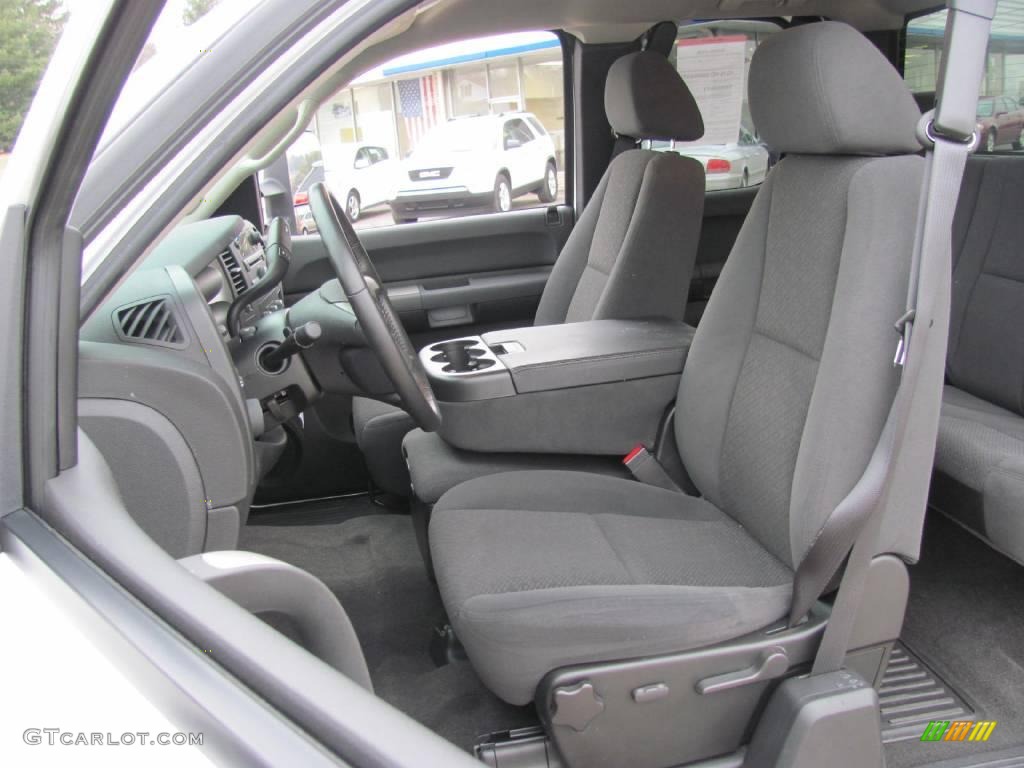 2008 Silverado 3500HD LT Extended Cab 4x4 - Summit White / Ebony photo #8