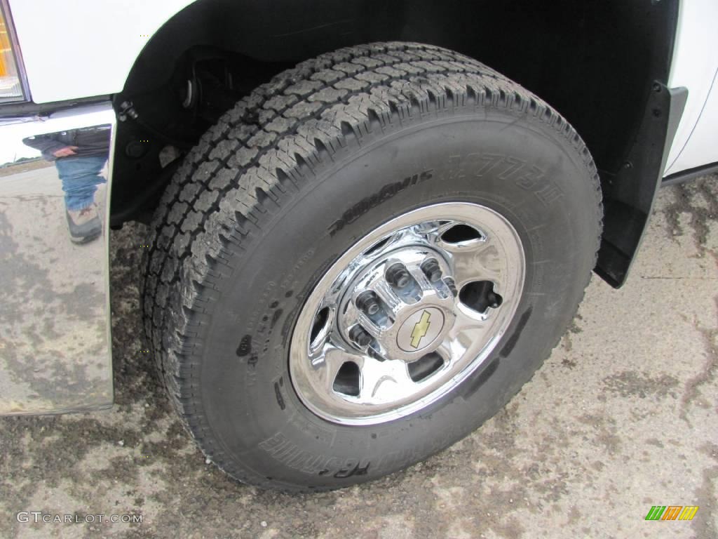 2008 Silverado 3500HD LT Extended Cab 4x4 - Summit White / Ebony photo #20