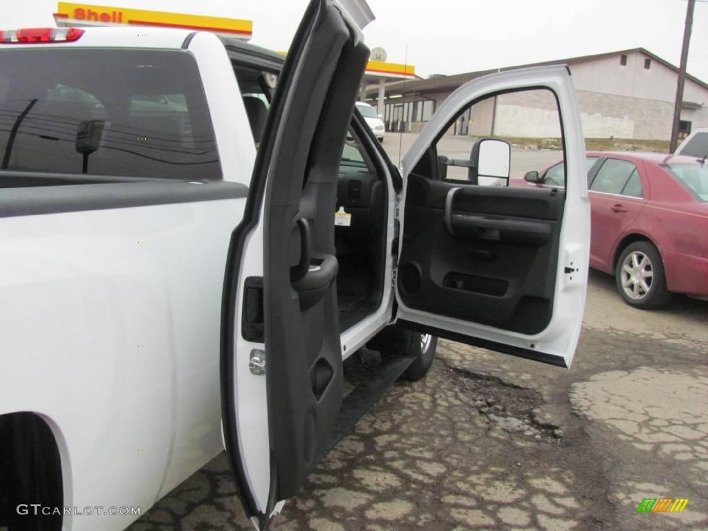 2008 Silverado 3500HD LT Extended Cab 4x4 - Summit White / Ebony photo #22