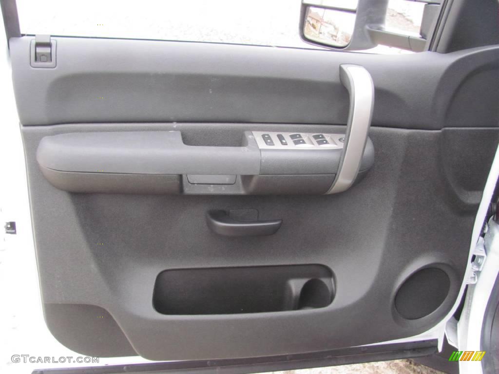 2008 Silverado 3500HD LT Extended Cab 4x4 - Summit White / Ebony photo #25