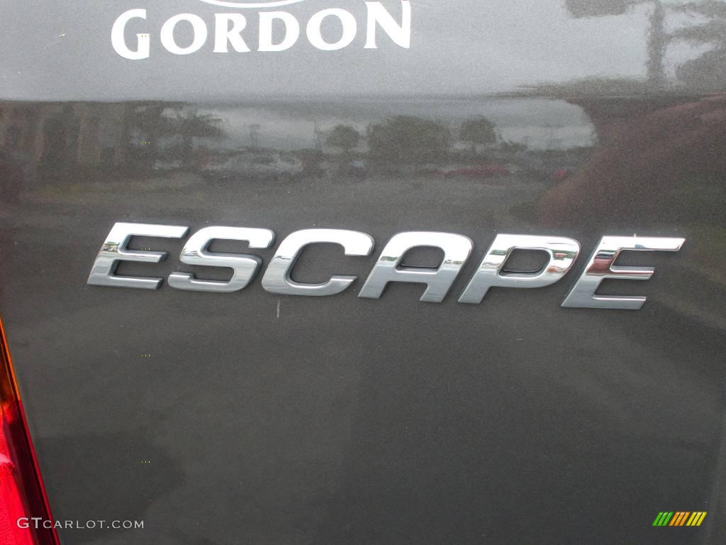 2006 Escape XLS - Dark Shadow Grey Metallic / Medium/Dark Pebble photo #9