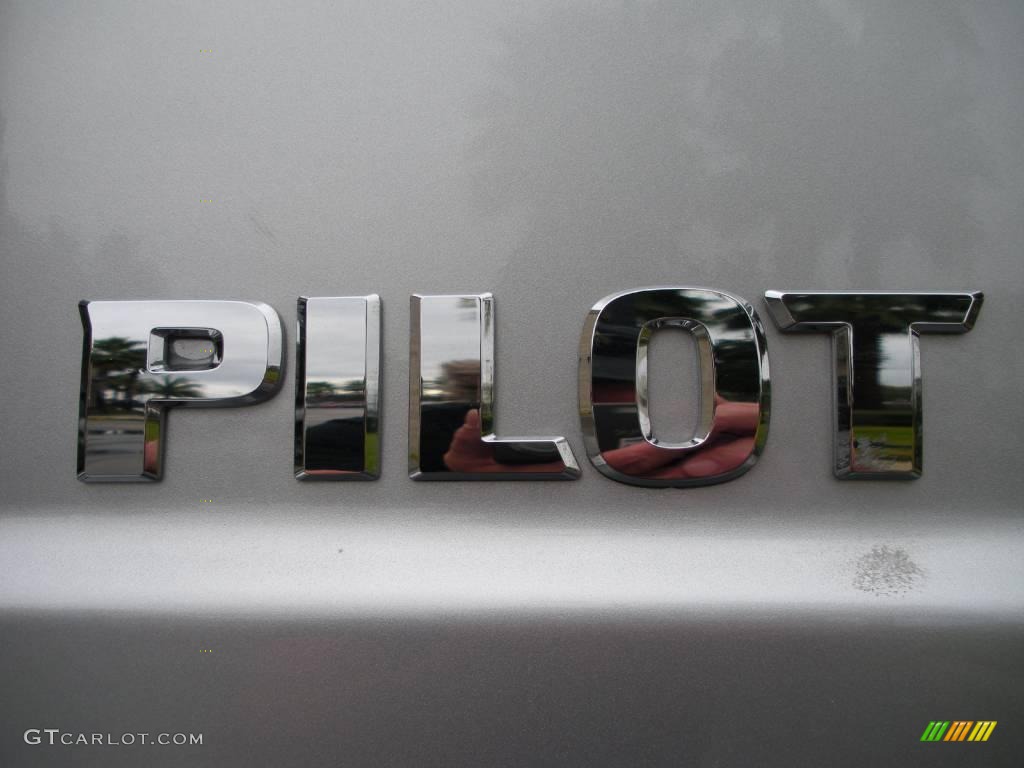 2009 Pilot EX-L - Billet Silver Metallic / Gray photo #9