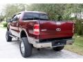 2004 Dark Toreador Red Metallic Ford F150 Lariat SuperCrew 4x4  photo #7