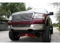 2004 Dark Toreador Red Metallic Ford F150 Lariat SuperCrew 4x4  photo #16