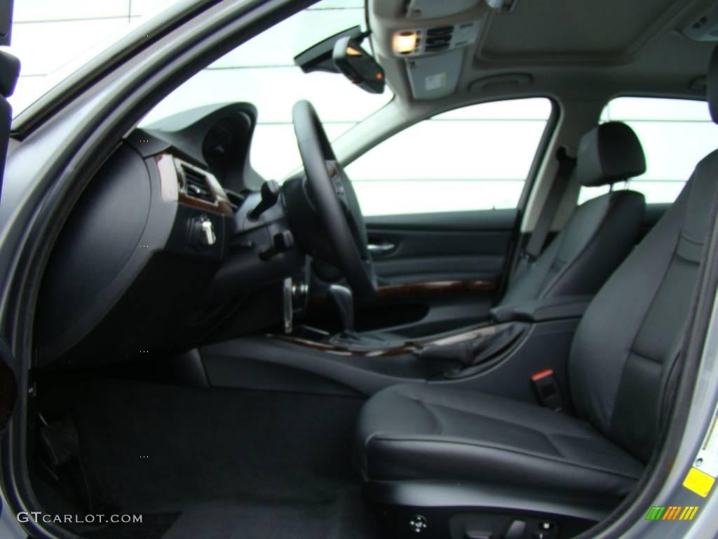 2009 3 Series 328xi Sedan - Space Grey Metallic / Black photo #9